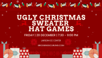 Ugly Christmas Sweater Open Ice & Hat Games